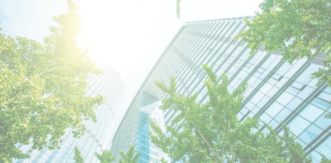 会社のビルの風景